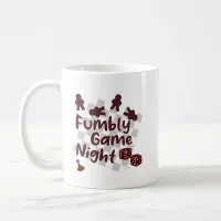 Fumbly Family Game Night Humor Design Coffee Mug