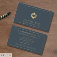 Elegant Luxury Logo Business Card