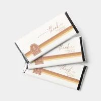 Desert Vibes Wedding Thank You Terra Cotta ID1019 Hershey Bar Favors