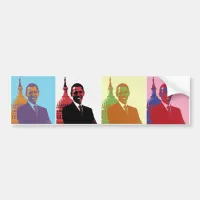 President Obama Pop Art Bumper Sticker