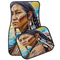 Celebrating Heritage Through Art and Tradition Car Floor Mat