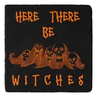 Here There Be Witches  Trivet