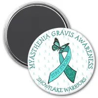 Myasthenia Gravis Stay Strong Awareness Magnet