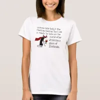 That Zinvincible feeling funny wine quote T-Shirt