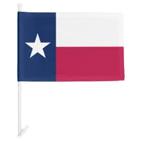 Texas State Car Flag