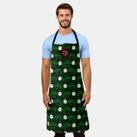 Funny Pickles and Garlic All-Over Print Apron