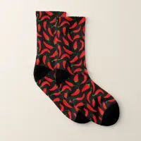 Red Chili Pepper Socks