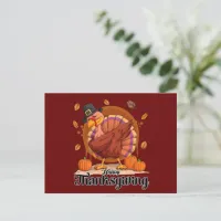 Happy Thanksgiving  Postcard