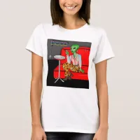 1970's Retro Extraterrestrial in Disco Lounge T-Shirt