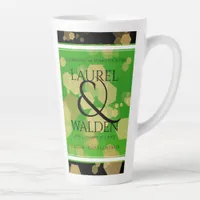 Elegant 66th Titanite Wedding Anniversary Latte Mug