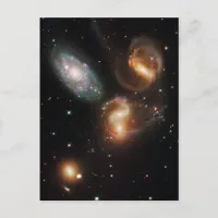 Stephan's Quintet Postcard