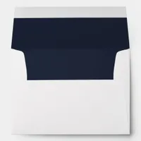 Modern Minimalist Baltic Sea Wedding Envelope