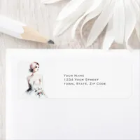 Modern Bride Wedding Label