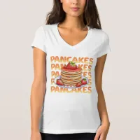 Pancakes Topped with Strawberries T-Shirt