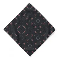 Stars And Unique Spaceship Pattern Bandana