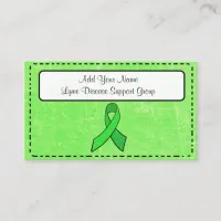 Lyme Disease Awareness Business Card