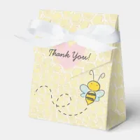 Thank You Bumble Bee Honeycomb Candy Favor Box