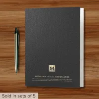 Refined Attorney Pocket Folder