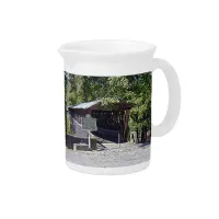 Clarkson Covered Bridge Alabama  Drink Pitcher