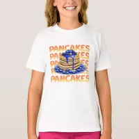 Blueberry Pancakes, Yummy Foodie T-Shirt