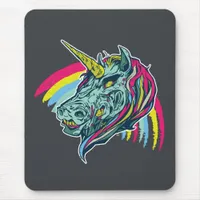 Zombie Unicorn Mouse Pad