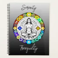 Tranquil and Serene Peaceful Meditation Planner