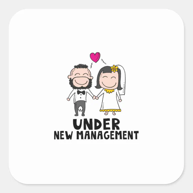 Wedding Cartoon - Under New Management