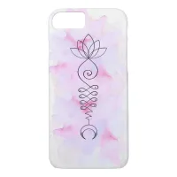 *~* Lotus Moon  Energy Healer  Reik Yoga iPhone 8/7 Case