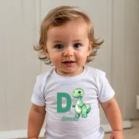 Dino Delight - Toddler’s Alphabet Adventure Tee