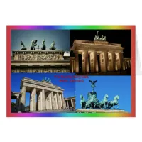 Brandenburg Gate, Berlin, Germany Montage