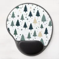 Simple Green Christmas Tree Gel Mouse Pad