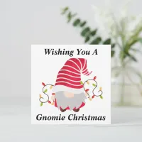 Gnome Christmas Card