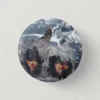 Native Spirit in Alaska Button