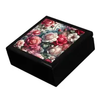 Timeless Rose Floral Charm Gift Box