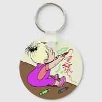 Replacement House Painter Keychain