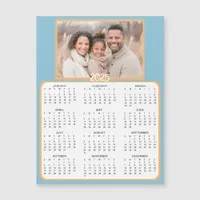 Personalized Mini 2025 Calendar | Family Photo  