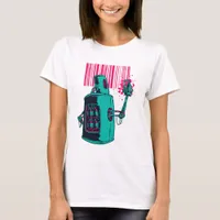 Robot Graffitti T-Shirt