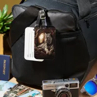 The Bengal Tiger's Gaze Luggage Tag