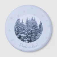 Magical winter forest -   magnet