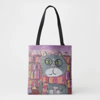 Magical Potions Cat Tote Bag