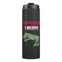 Chupacabra Puerto Rico Cryptid Thermal Tumbler