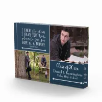 Christian Bible Verse Graduation Photo Collage