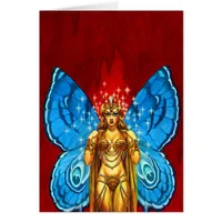 Butterfly Winged Fairy Card