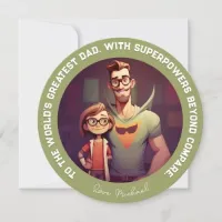 Superpower Superdad | Father's Day Holiday Card