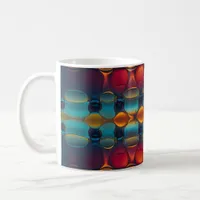 Abstract Dance of Oil and Water Coffee Mug