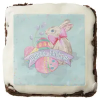 Easter Bunny, Eggs and Confetti ID377 Brownie