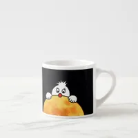 Cute man in the moon espresso cup