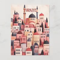 Travel to Turkiye Postcard