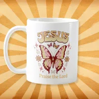 Faith Retro Butterfly Mug