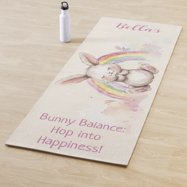 Funny Bunny Children's Yoga Mat